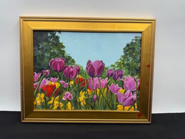 "Springtimes Beauty" by Diane Larkin Oil on Canvas