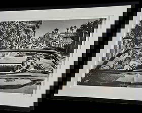 “Chateau Marmont" by David Yarrow featuring Alessandra Ambrosio: Description: Iconic black-and-white photograph by renowned fine art photographer David Yarrow, titled