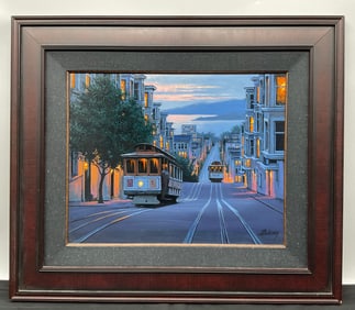 San Francisco by Alexei Butirskiy (Russia, b.1974) OIl on on Canvas