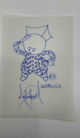 Original "Goop" Drawings by Michael Jackson (American, 1958-2009)