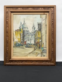 Kenneth H. Oil Painting of St. Paul's Cathedral, London