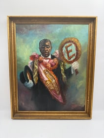 Eureka Brass Band Portrait by Margaret de Loo (American) Oil on Canvas