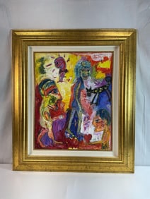 Jose Perdomo (Dominican, B.1934-2024) Oil on Canvas