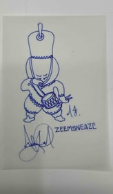 Original "Goop" Drawings by Michael Jackson (American, 1958-2009)