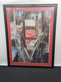 Times Square New York City Framed Print
