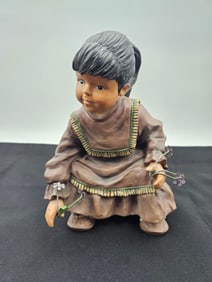 Melanie Collections Figurine - Girl with Flowers