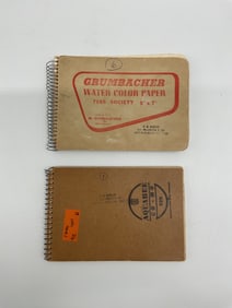 Two Original Sketchbooks by Chaim Gross