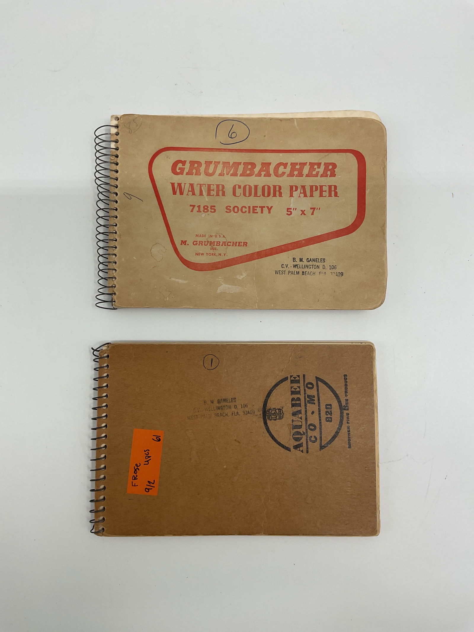Two Original Sketchbooks by Chaim Gross (1 of 4)