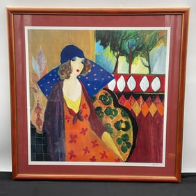 Itzchak Tarkay (Serbian, 1935-2012) Seriolithograph