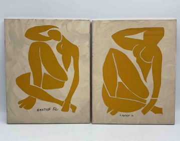 Pair of Henri Matisse reproductions