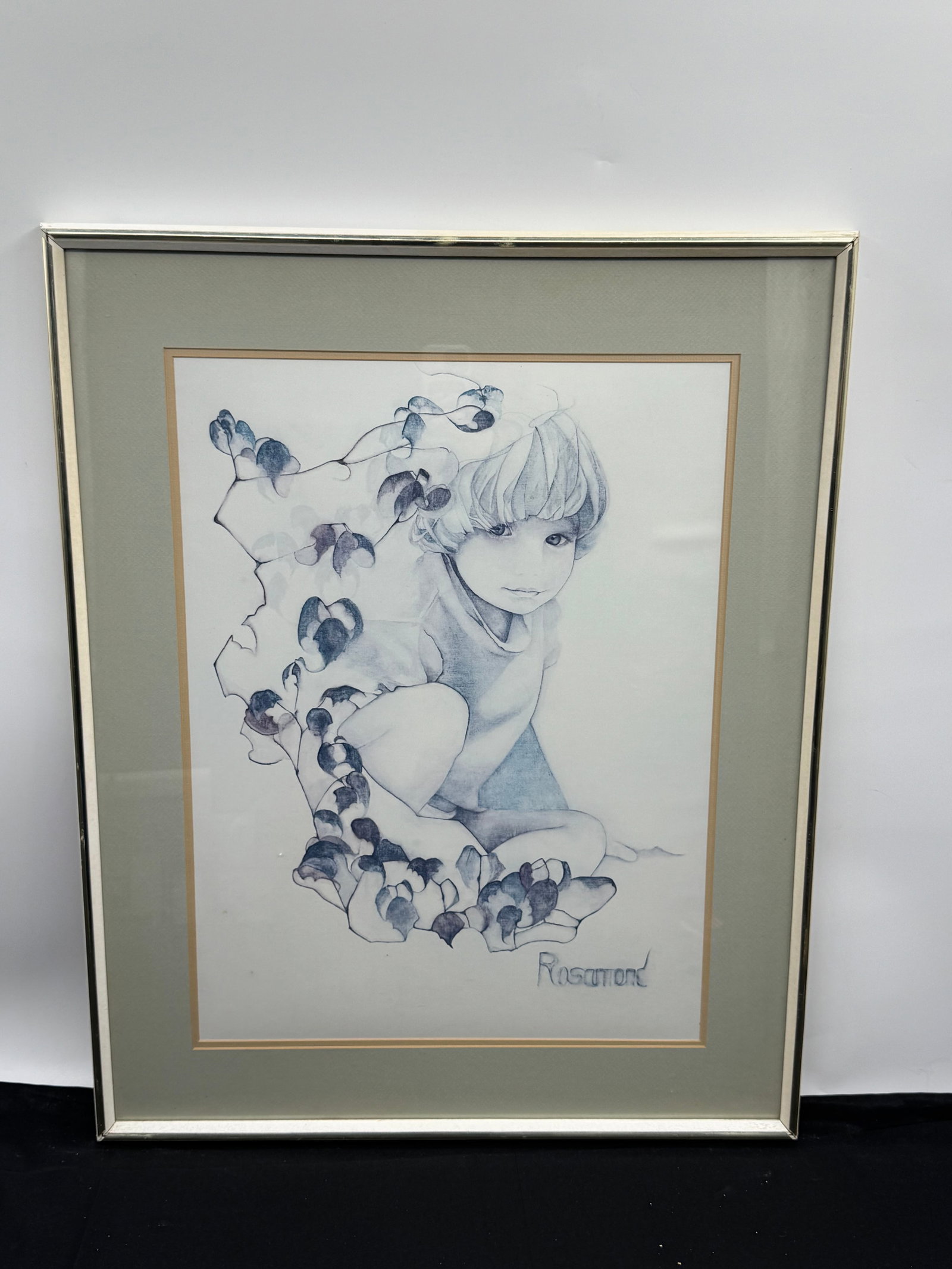 Christine Rosamond (American, 1947-1994) Ink Drawing (1 of 3)