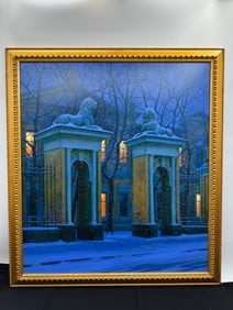 "Lions Gate" by Alexei Butirskiy (Russian, b.1974) Giclee on Canvas