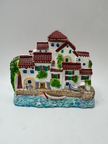 Mediterranean Village Sculpture