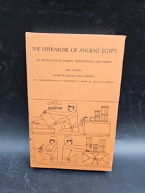 The Literature of Ancient Egypt, Edited by William Kelly Simpson