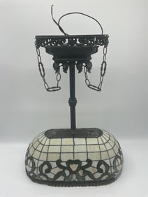 Leaded Glass Hanging Lamp
