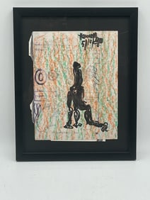 Purvis Young, The Oracle w/ COA