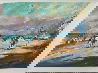 Igor Korotash Beach Scene