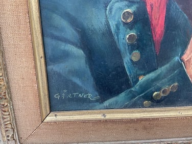 Bavarian Gentleman with Wine by Gartner