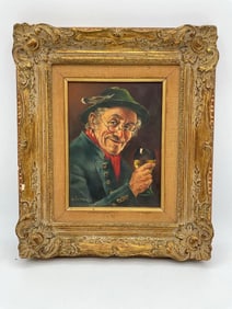 Bavarian Gentleman with Wine by Gartner