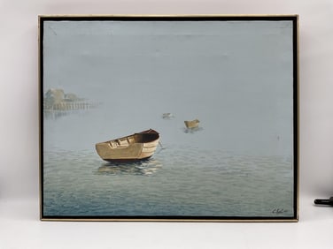 Charles R Selmi ( American, 1933-1994) Oil on Canvas