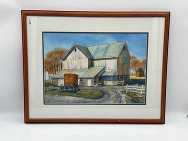 Jocelyn Beatty (American) Watercolor