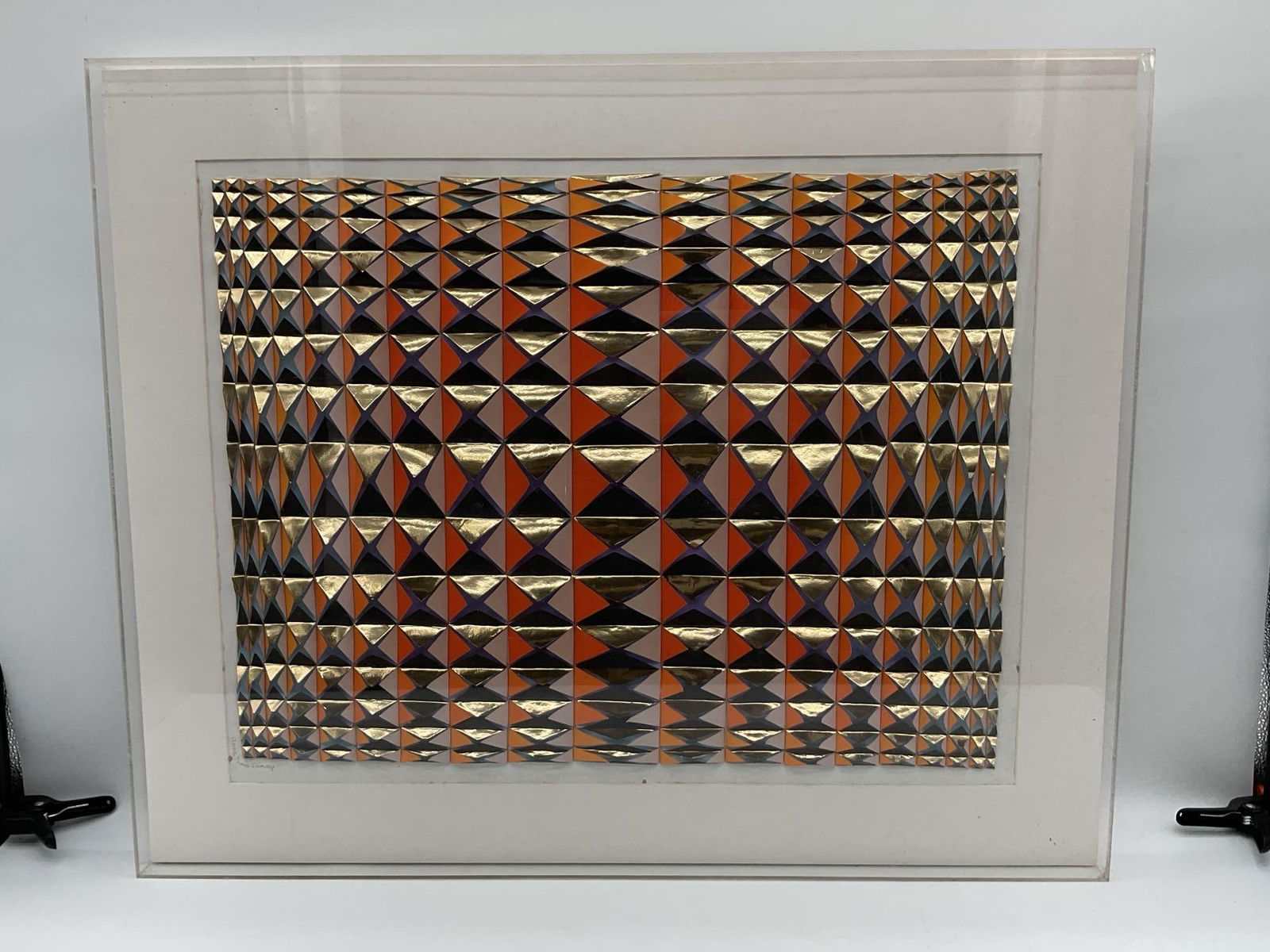 Geometric Abstract by Ann Tunnis Summy (American, 1912 - 1986) (1 of 3)