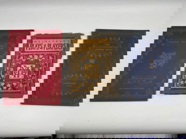 Three Vintage Illustrated Books