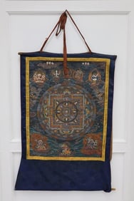 Hanging Silk Thangka Tapestry