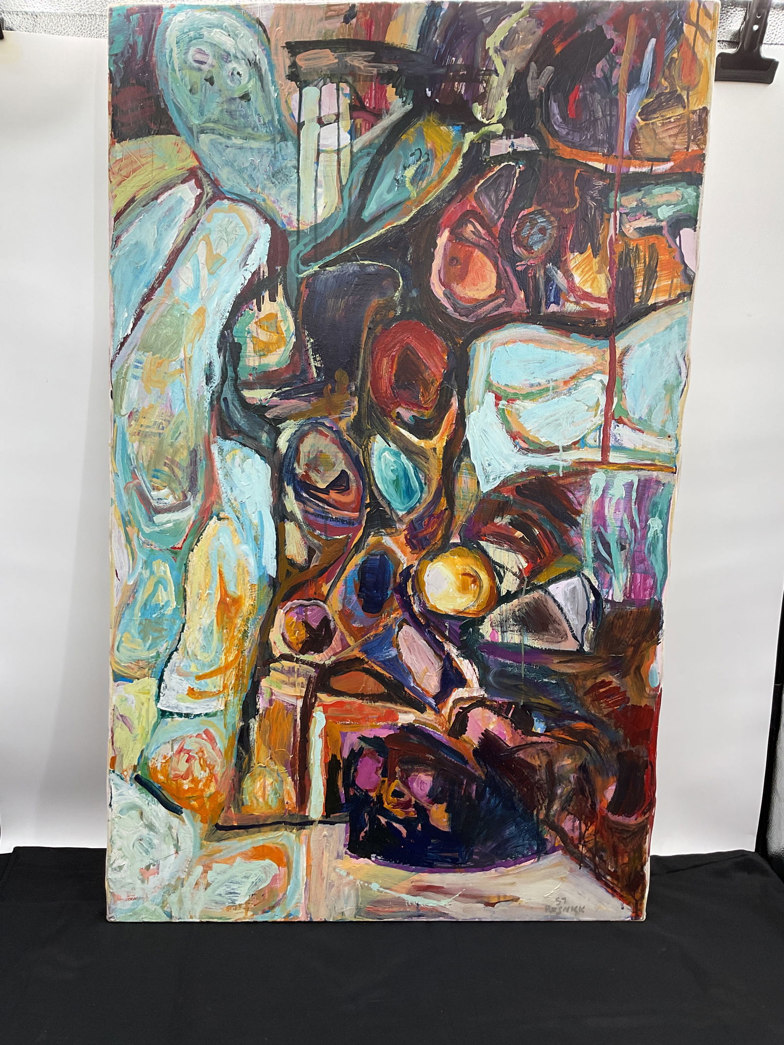 Milton Resnick (American, 1917-2004) Oil on Canvas (1 of 4)