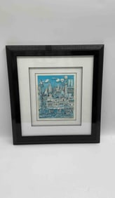 "Only in New York" by Charles Fazzino (American, b.1955) Serigraph