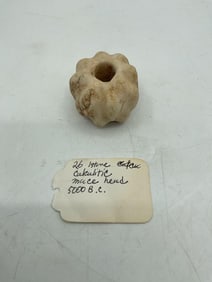 26 - Istone Calculitic mace head 5000 B.C.