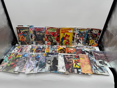 Mixed Lot of Comic Books - DC, Marvel, and More