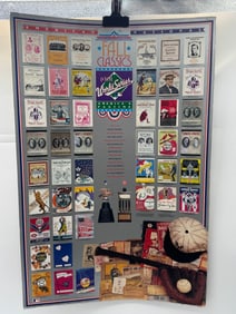 Fall Classics World Series Poster