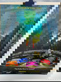 Teenage Mutant Ninja Turtles Movie Poster, 1990