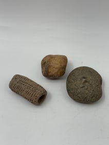 Three Native American Stone Artifacts