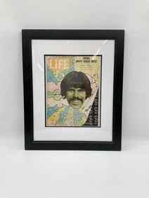 Peter Max Illustrated LIFE Magazine Cover Hand Signed