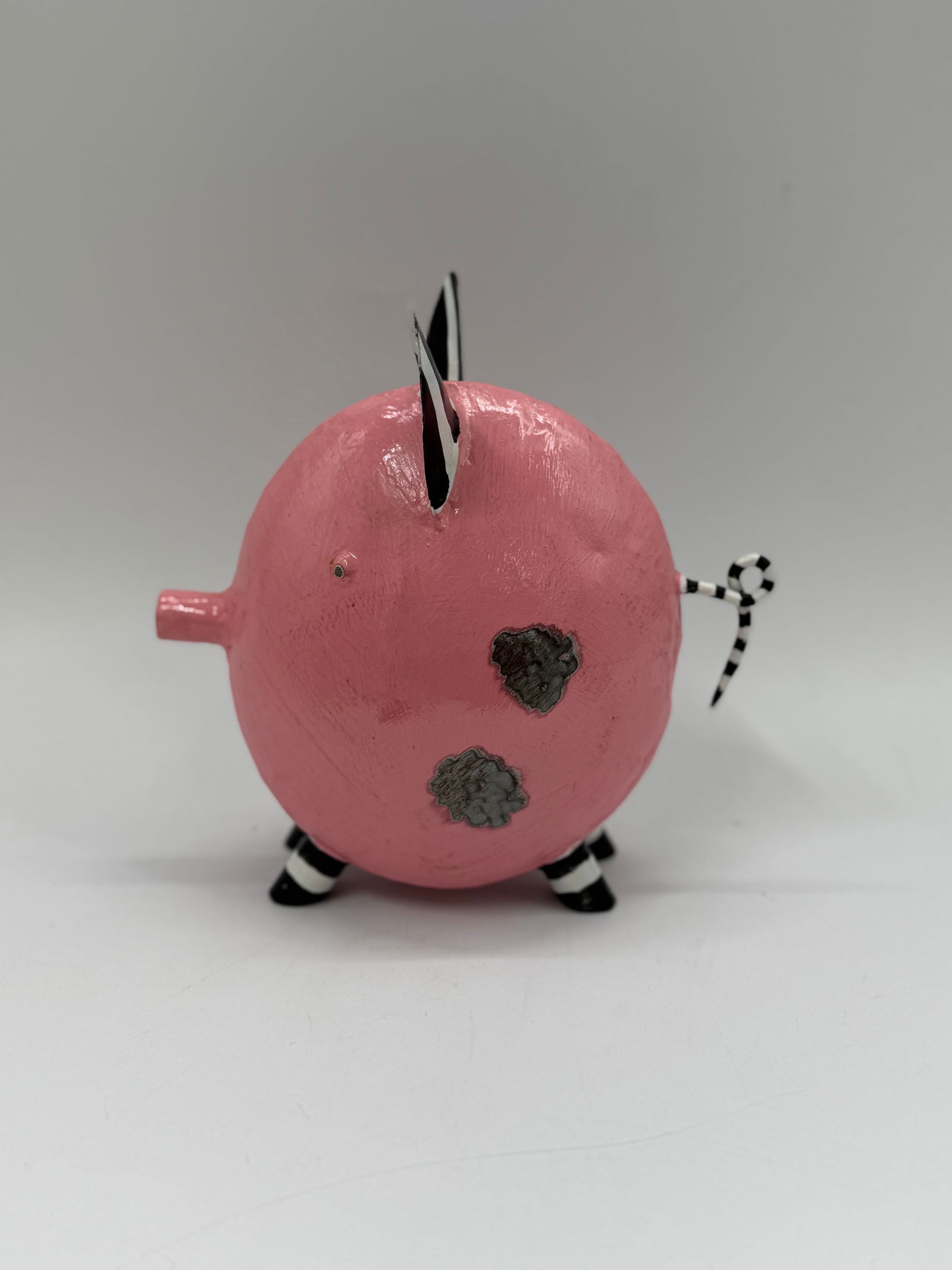 Mackenzie-Childs Pink Pig Figurine (1 of 4)