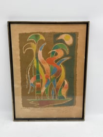 Yohanan Simon (Israeli, 1905-1976) Lithograph
