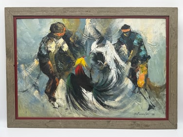 Oil on Canvas dated 1988