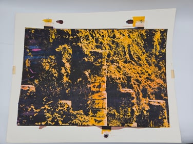 Abstract Landscape Print