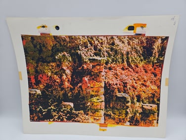 Abstract Landscape Print