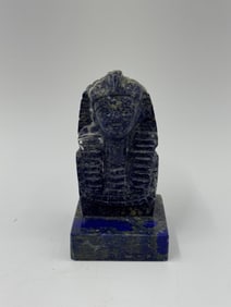 Lapis Lazuli Scarab Beetle Sculpture