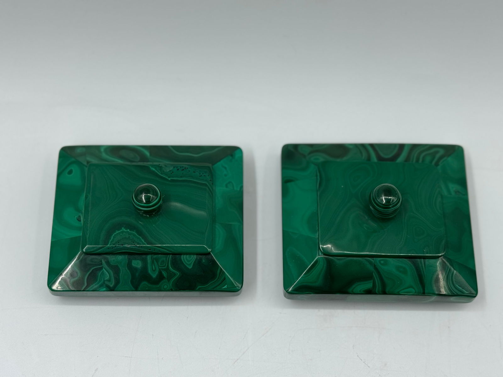 Pair of Malachite Boxes (1 of 5)
