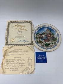 Fitz and Floyd The Magi Christmas Plate