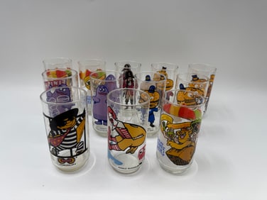 McDonald's Character Glasses (Set of 12)