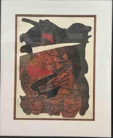 Gulam Rasool Santosh ’71 “Composition?? Artist’s Proof