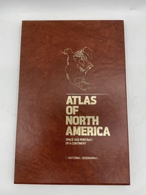 Atlas of North America: Space Age Portrait of a Continent (National Geographic)