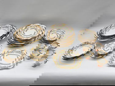 J.P. Limoges France Porcelain Dinnerware Set