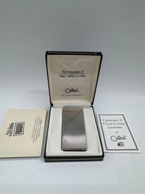 Colibri “Churchill V?? Cigar Lighter & Cutter – Boxed with Papers