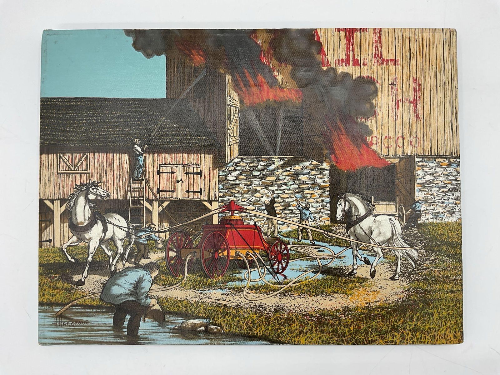 Barn Fire by H. Hargrove (1 of 3)